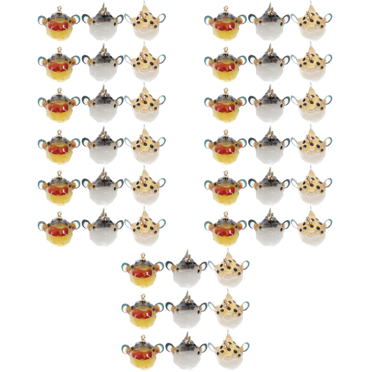 60 Pcs Resin Small Goldfish Puffer Pendant Earring Findings Charms Jewelry Making Necklace DIY Ornaments Ocean
60 Pcs Resin Small Goldfish Puffer Pendant Earring Findings Charms Jewelry Making Necklace DIY Ornaments Ocean