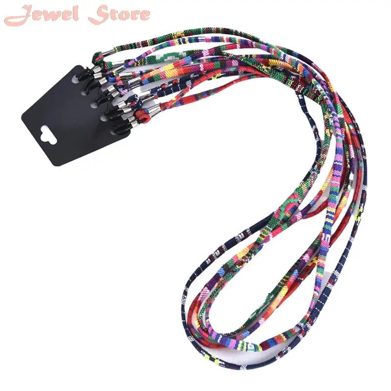 5Pcs Colorful Cotton Blend Sunglasses Strap Eyeglass Chain Reading Glasses Chain String Neck Cord Eyewear Glass Holder New
5Pcs Colorful Cotton Blend Sunglasses Strap Eyeglass Chain Reading Glasses Chain String Neck Cord Eyewear Glass Holder New