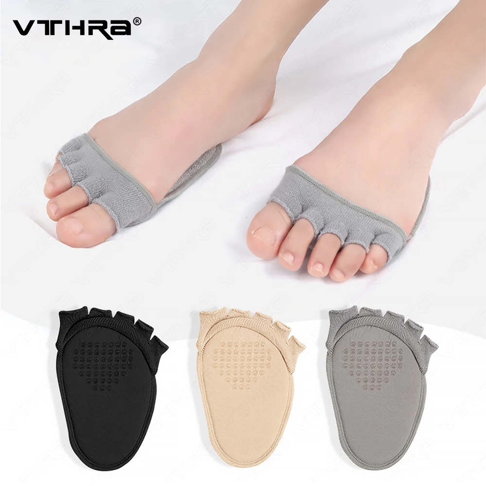 2Pc Dispensing Five-finger Socks Women Socks Female Summer Cotton High-heeled Short Half Shallow Port On-slip Open Toe Socks
2Pc Dispensing Five-finger Socks Women Socks Female Summer Cotton High-heeled Short Half Shallow Port On-slip Open Toe Socks