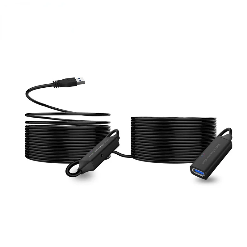 5m USB3.0 Data Extension Cable A Male To A Female 10m Extension Cable with Chip, External Power Supply, Suitable for Computer
5m USB3.0 Data Extension Cable A Male To A Female 10m Extension Cable with Chip, External Power Supply, Suitable for Computer