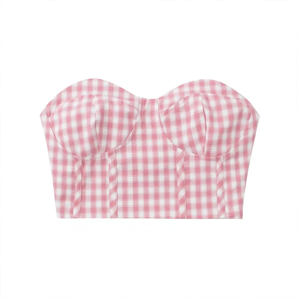 Женский короткий топ в клетку, модный клетчатый топ с открытыми плечами и сердечком, шикарный топ из эластичной ткани с боковой молнией, Нов...
Женский короткий топ в клетку, модный клетчатый топ с открытыми плечами и сердечком, шикарный топ из эластичной ткани с боковой молнией, Нов...