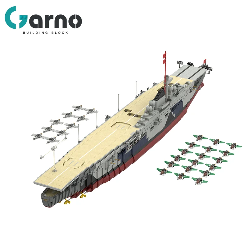 Moc Graf Zeppelin Germany Kriegsmarine Military Aircraft Carrier Building Blocks Assembled Model with Motor Children Toy Gift
Moc Graf Zeppelin Germany Kriegsmarine Military Aircraft Carrier Building Blocks Assembled Model with Motor Children Toy Gift