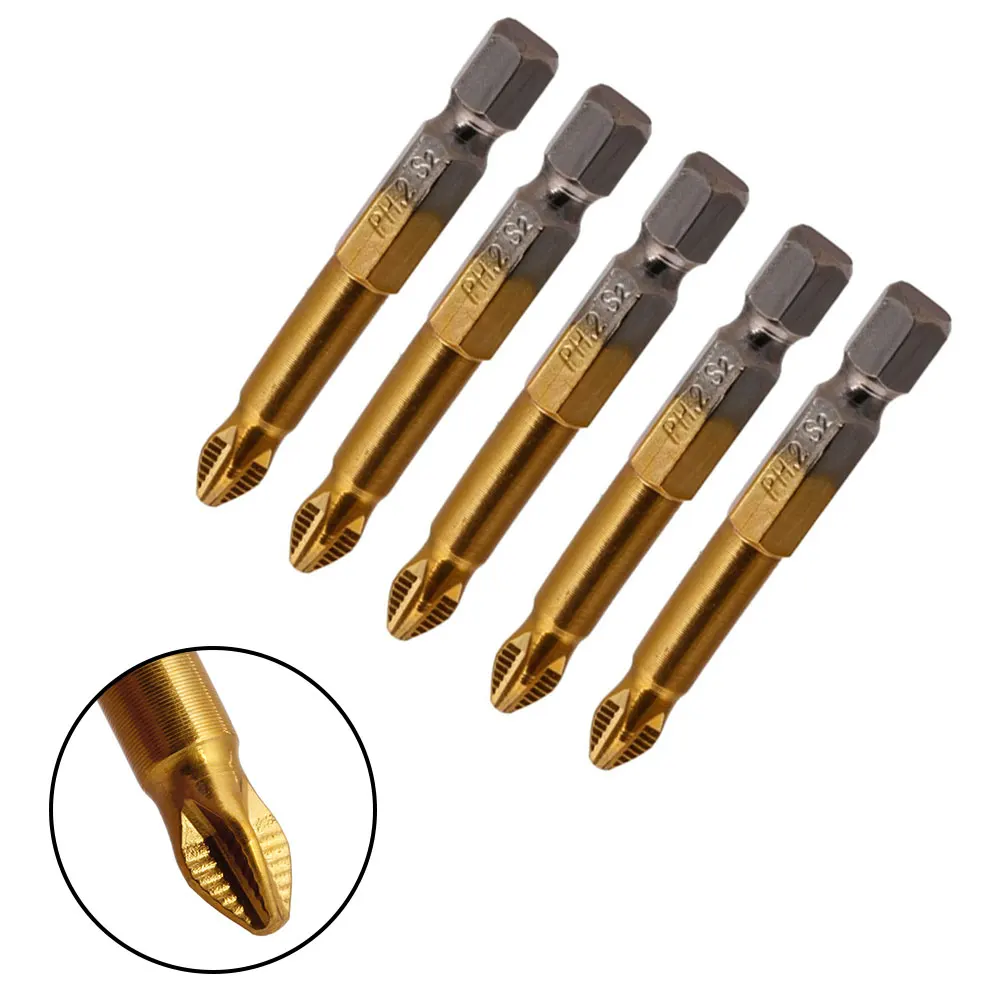 5pcs 50 Mm Length PH2 Screwdriver Bit Set 1/4 Inch Quick Handle Hexagon Anti Non-slip Magnetic Batch Head Screwdriver Hand Tools
5pcs 50 Mm Length PH2 Screwdriver Bit Set 1/4 Inch Quick Handle Hexagon Anti Non-slip Magnetic Batch Head Screwdriver Hand Tools