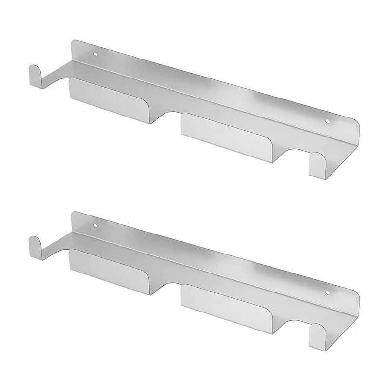 2X Pizza Shovel Wall Rack Brushed Stainless Steel Pizza Peel Rack Wall Mounted Hanger Heavy Duty Pizza Shovel Holder
2X Pizza Shovel Wall Rack Brushed Stainless Steel Pizza Peel Rack Wall Mounted Hanger Heavy Duty Pizza Shovel Holder