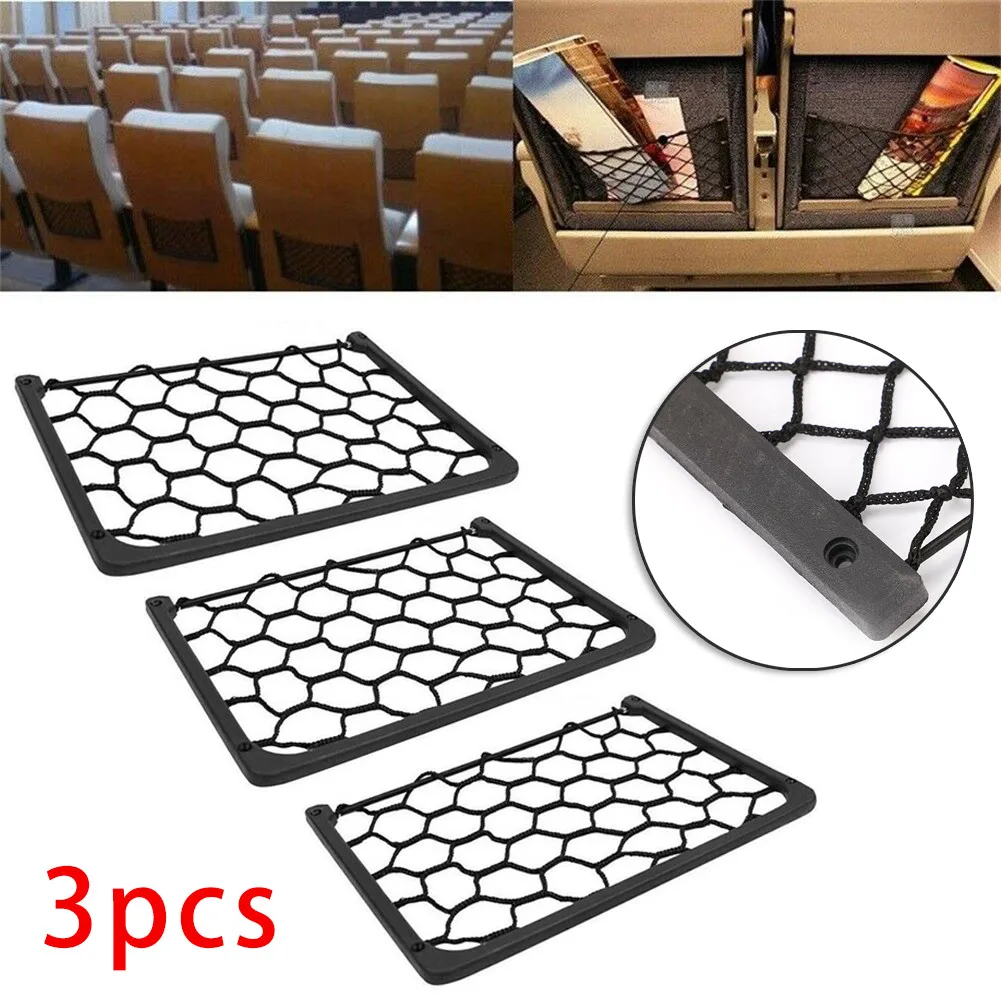 3 Pcs Car Storage Bags Large Storage Net Pocket Organizer Holder Universal For Car Camper Van Caravan RV Boat 32cm X 21cm
3 Pcs Car Storage Bags Large Storage Net Pocket Organizer Holder Universal For Car Camper Van Caravan RV Boat 32cm X 21cm