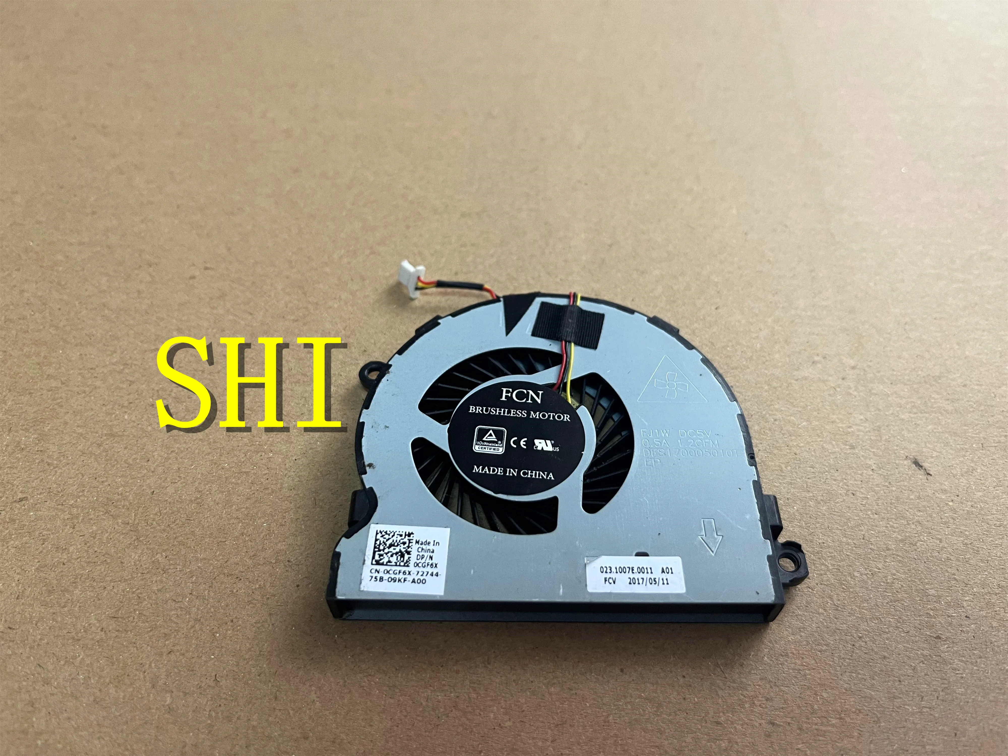 CGF6X для оригинального кулера ЦП для Dell Inspiron 15-3567 3576 кулер для охлаждения ЦП 0CGF 6X Бесплатная доставка
CGF6X для оригинального кулера ЦП для Dell Inspiron 15-3567 3576 кулер для охлаждения ЦП 0CGF 6X Бесплатная доставка