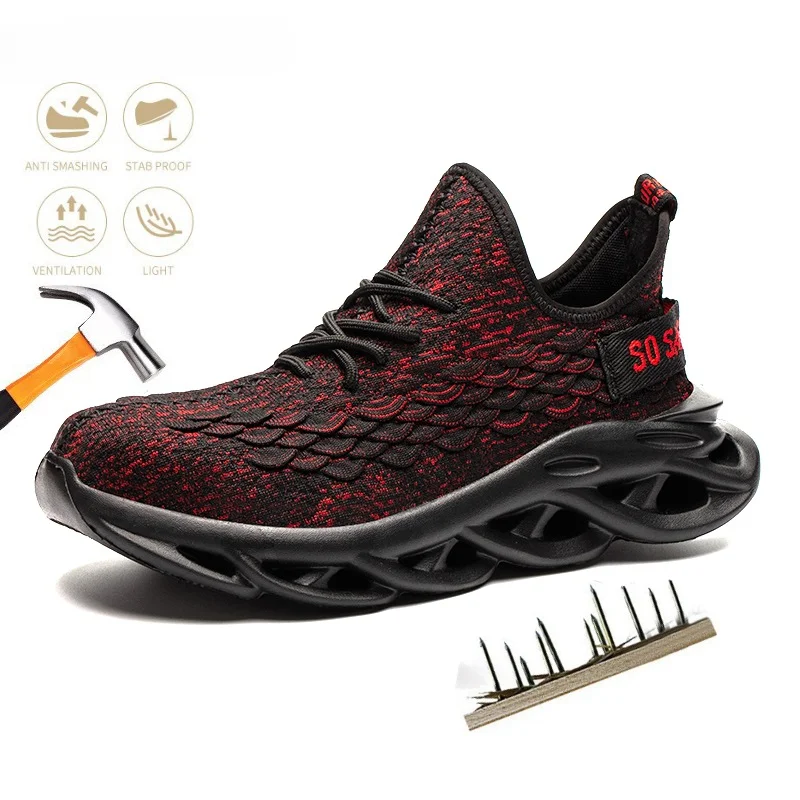 New Breathable Lightweight Work Shoes Comfortable Soft Safety Shoes European Standard Safety Shoes Sport Safety Steel-Toed Shoes
New Breathable Lightweight Work Shoes Comfortable Soft Safety Shoes European Standard Safety Shoes Sport Safety Steel-Toed Shoes