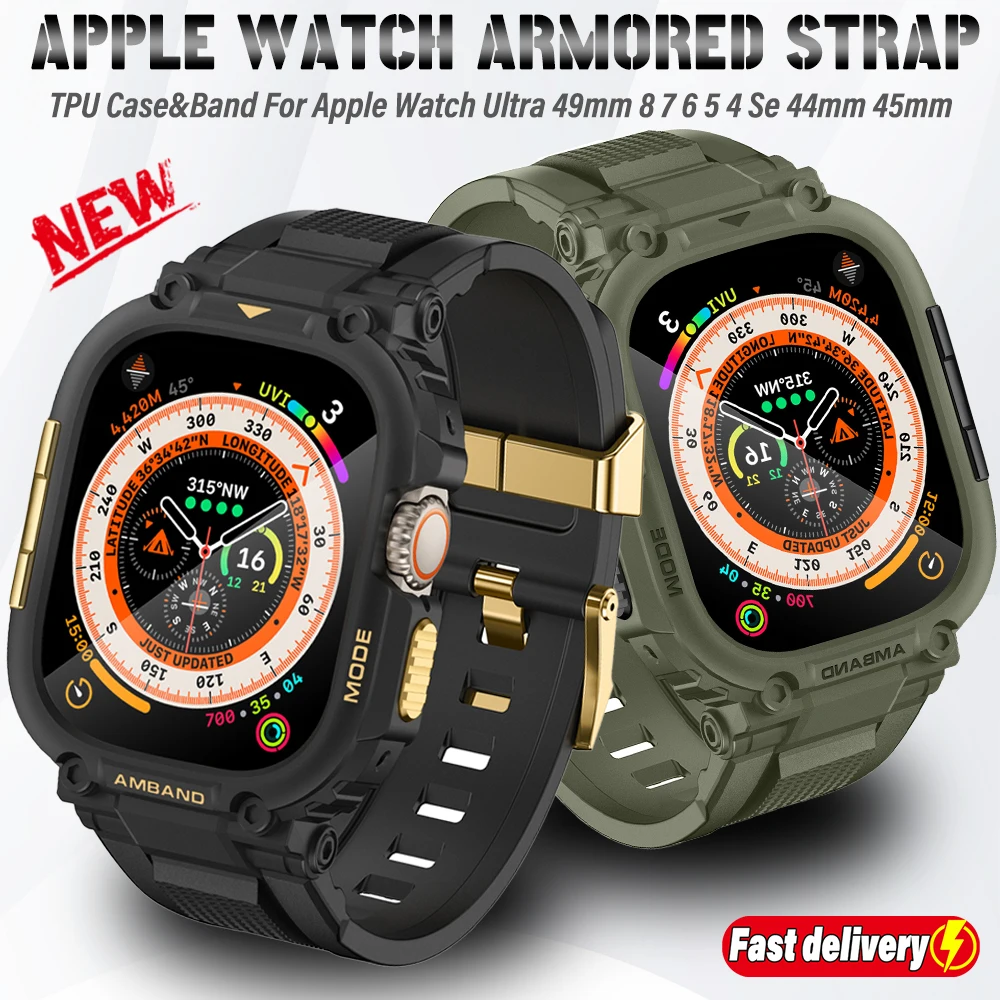Ультра-ремешок и ремешок для телефона для Apple Watch Band 49 мм 8 7 45 мм, защитный чехол для телефона, ремешок из ТПУ для Iwatch Series 8 7 6 SE 5 4 44 мм, браслет
Ультра-ремешок и ремешок для телефона для Apple Watch Band 49 мм 8 7 45 мм, защитный чехол для телефона, ремешок из ТПУ для Iwatch Series 8 7 6 SE 5 4 44 мм, браслет