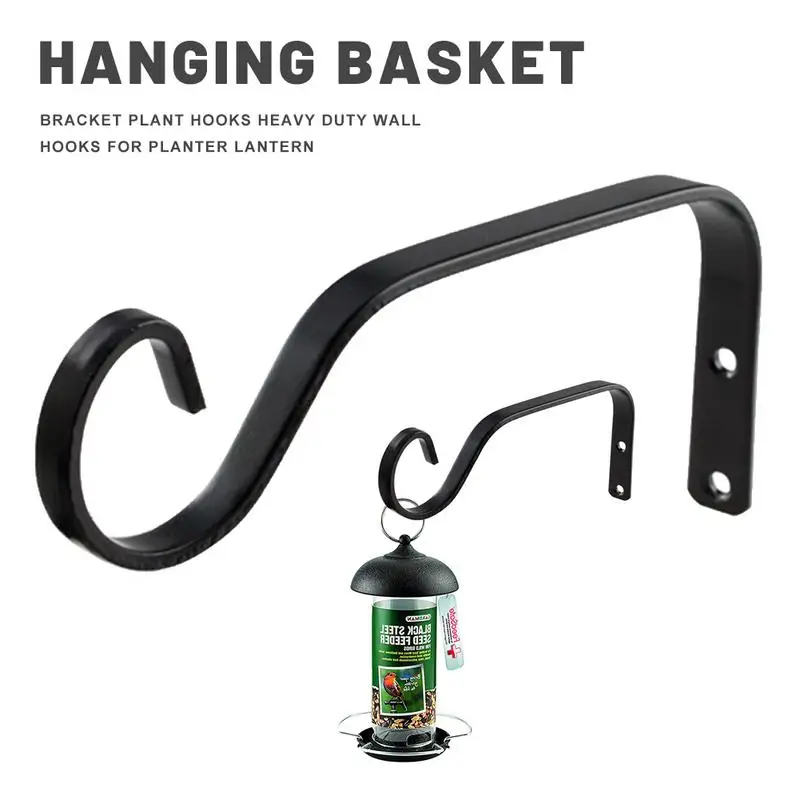 Inch Iron Hook Hang Lantern Plant Flower Pot Wrought Iron Hooks Garden Decoration Wall Hanging Hook Hanger Rack Wall Decora
Inch Iron Hook Hang Lantern Plant Flower Pot Wrought Iron Hooks Garden Decoration Wall Hanging Hook Hanger Rack Wall Decora