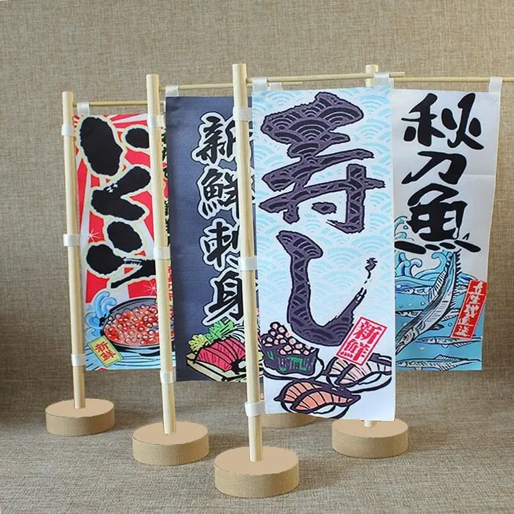Asian Cuisine Decorative Mini Flag Table Decoration Foodshop Sushi Restaurant
Asian Cuisine Decorative Mini Flag Table Decoration Foodshop Sushi Restaurant
