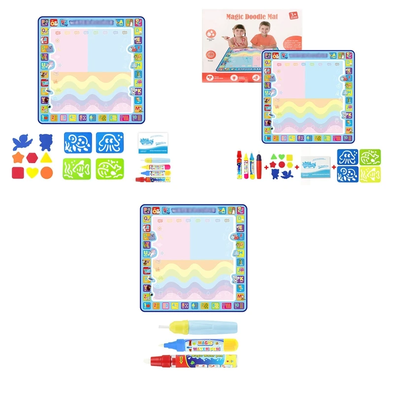 Early Educational Water Color Mat Writing Blanket Premium Quality Soft Pad for Toddlers Early Education Board Supplies 
Early Educational Water Color Mat Writing Blanket Premium Quality Soft Pad for Toddlers Early Education Board Supplies