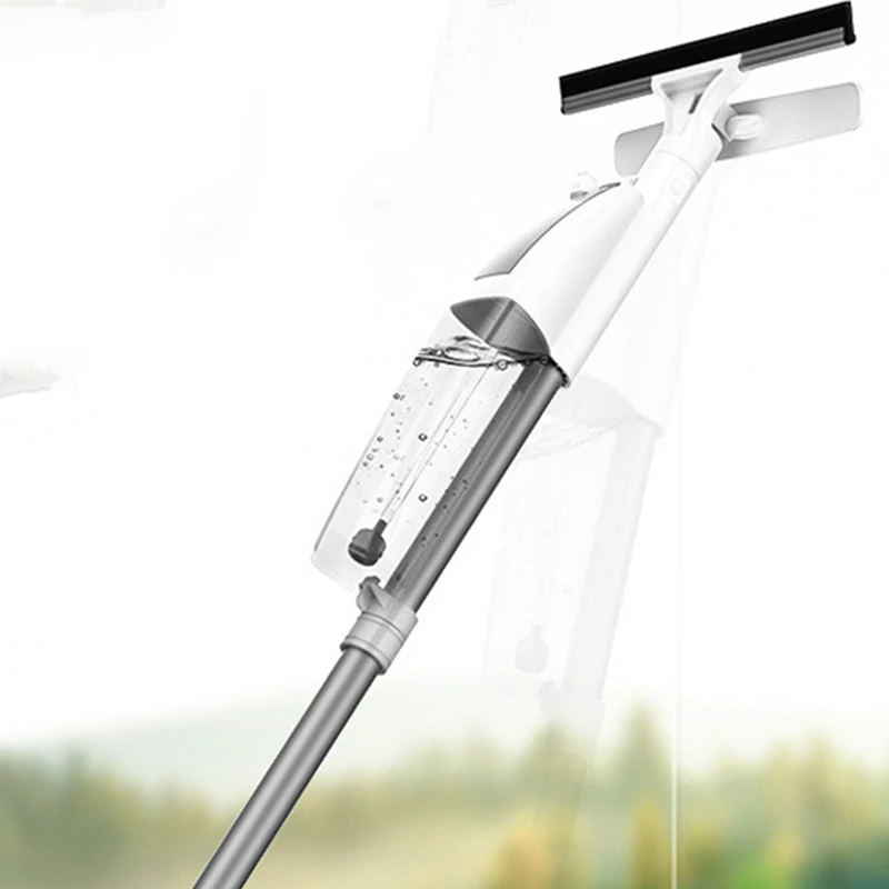 Акция! Стеклоочиститель алюминиевая двухсторонняя ручка с системой распыления