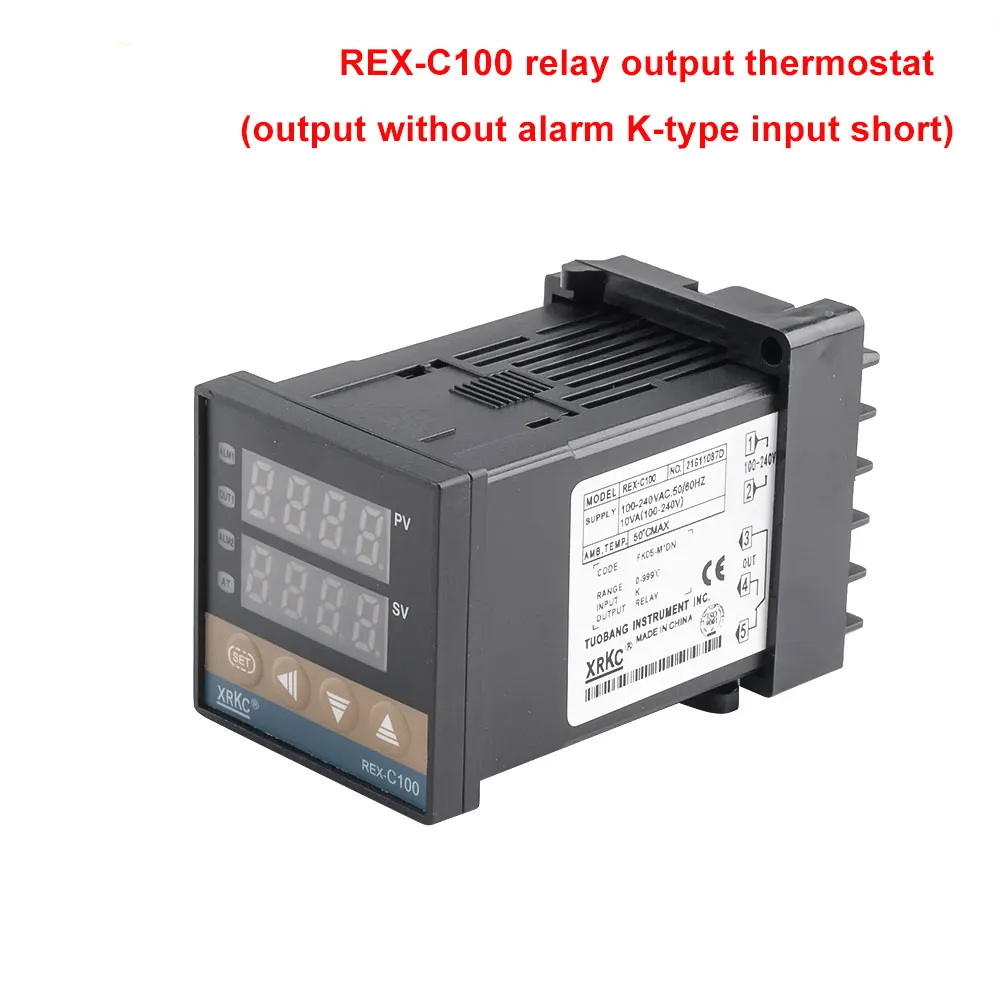 Цифровой регулятор температуры REX-C100 Aideepen
Цифровой регулятор температуры REX-C100 Aideepen