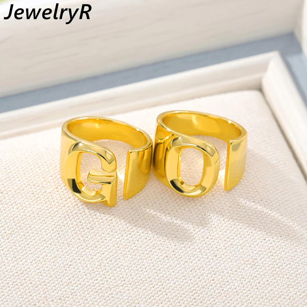 JewelryR Personality Custom Letter Ring Stainless Steel Initials Finger For Women Jewelry Wedding Bands Anniversary Gift Party
JewelryR Personality Custom Letter Ring Stainless Steel Initials Finger For Women Jewelry Wedding Bands Anniversary Gift Party