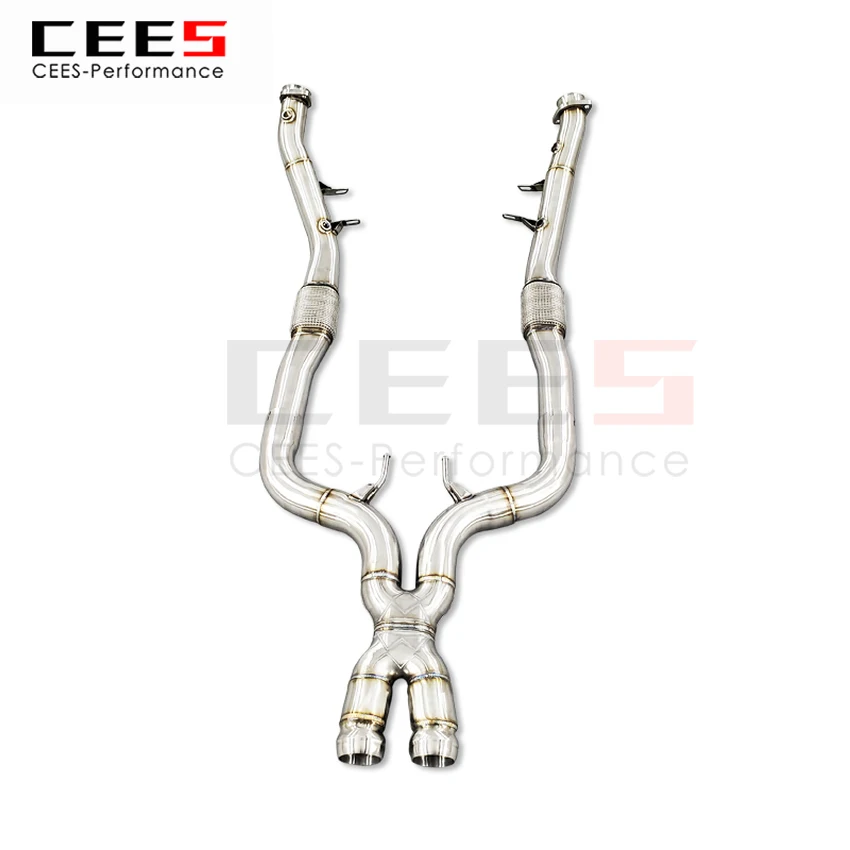 CEES Exhaust System For Mercedes-Benz S63 W222 5.5T Headers Without Catalyst No cat Downpipe Manifold Stainless Steel
CEES Exhaust System For Mercedes-Benz S63 W222 5.5T Headers Without Catalyst No cat Downpipe Manifold Stainless Steel