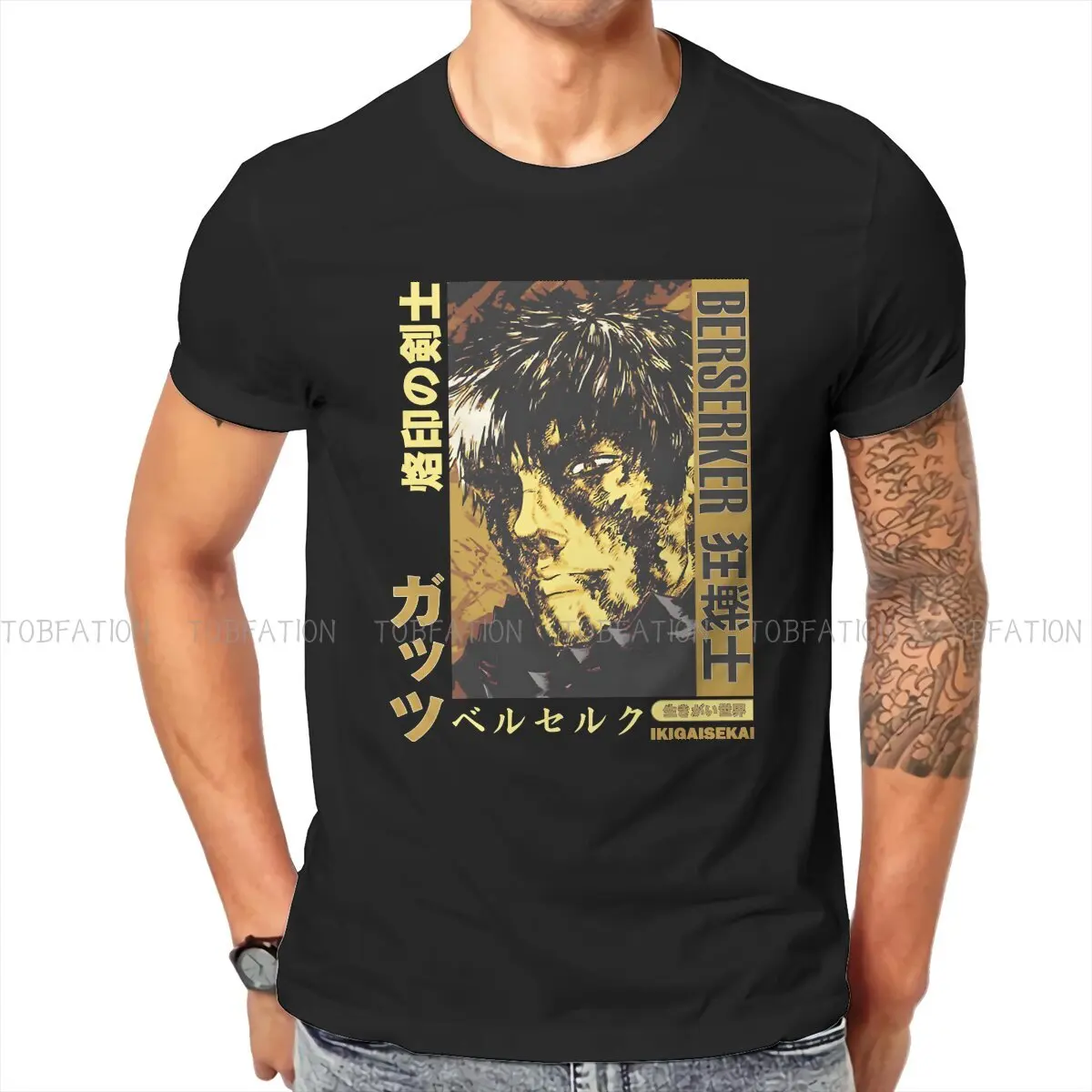 Berserk Guts Griffith Behelit Manga Newest TShirt for Men Wind Swordman Polyester T Shirt Gift Clothes Streetwear 6XL
Berserk Guts Griffith Behelit Manga Newest TShirt for Men Wind Swordman Polyester T Shirt Gift Clothes Streetwear 6XL