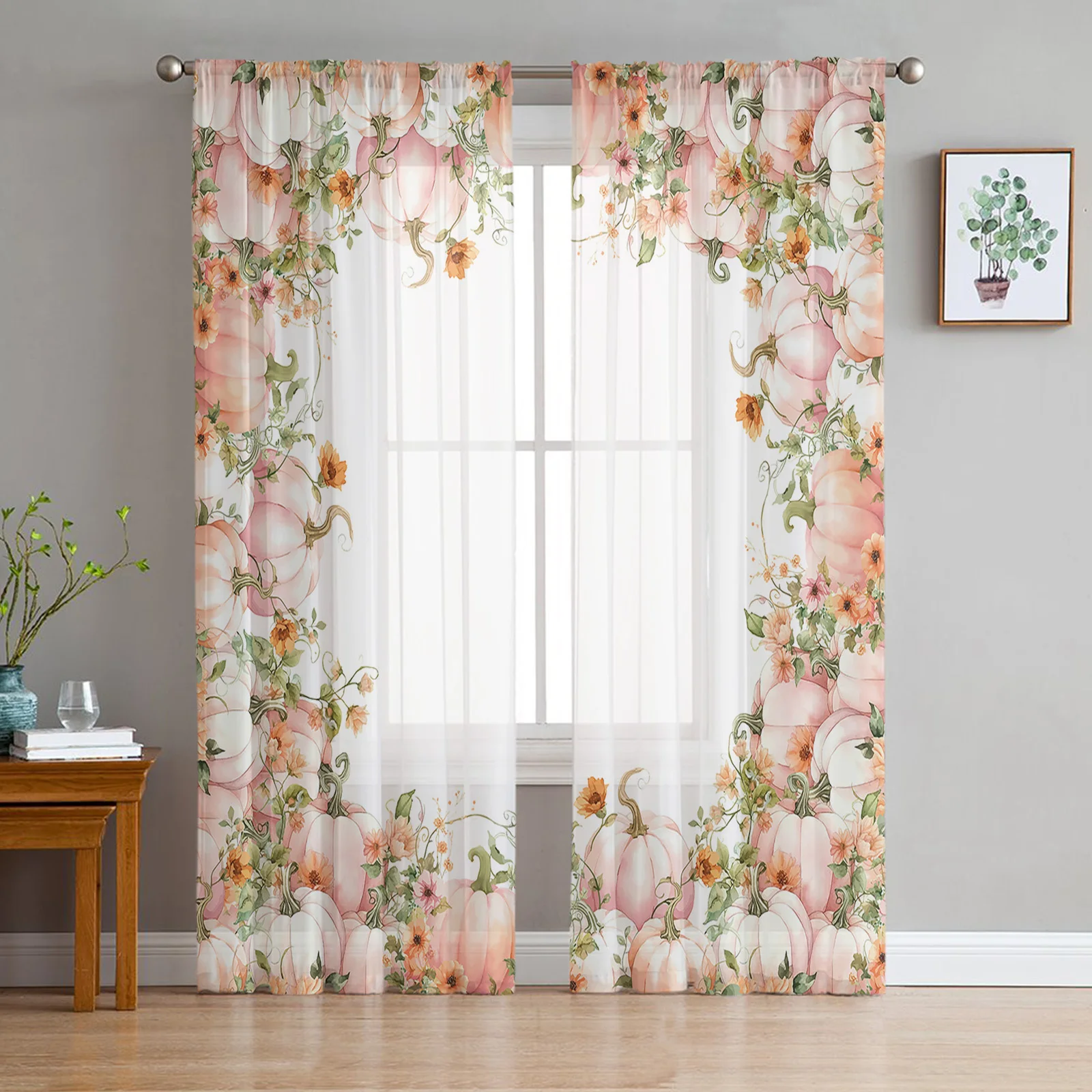 Осенние прозрачные Занавески в виде тыквы на День Благодарения для спальни, гостиной, вуаль для окна детской комнаты
Осенние прозрачные Занавески в виде тыквы на День Благодарения для спальни, гостиной, вуаль для окна детской комнаты