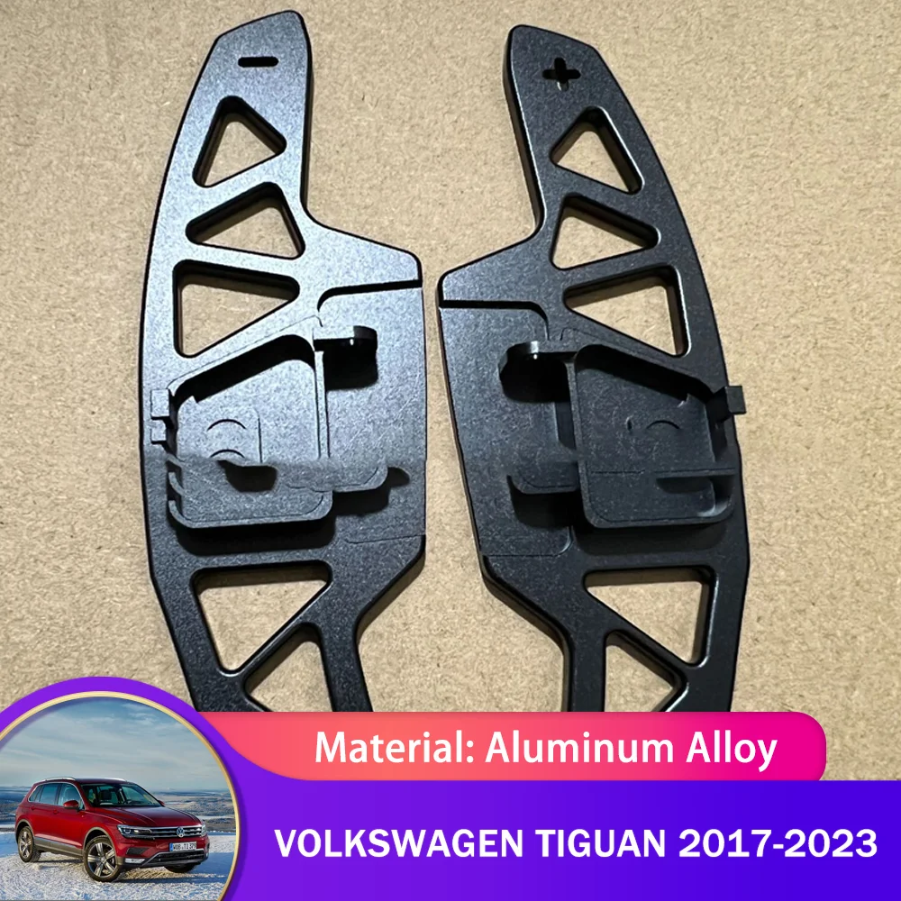 

Автомобильный руль для Volkswagen VW Tiguan L AD 2018 2019 2020 2021 2022 2023, алюминиевый DSG переключатель передач, удлинитель переключения передач