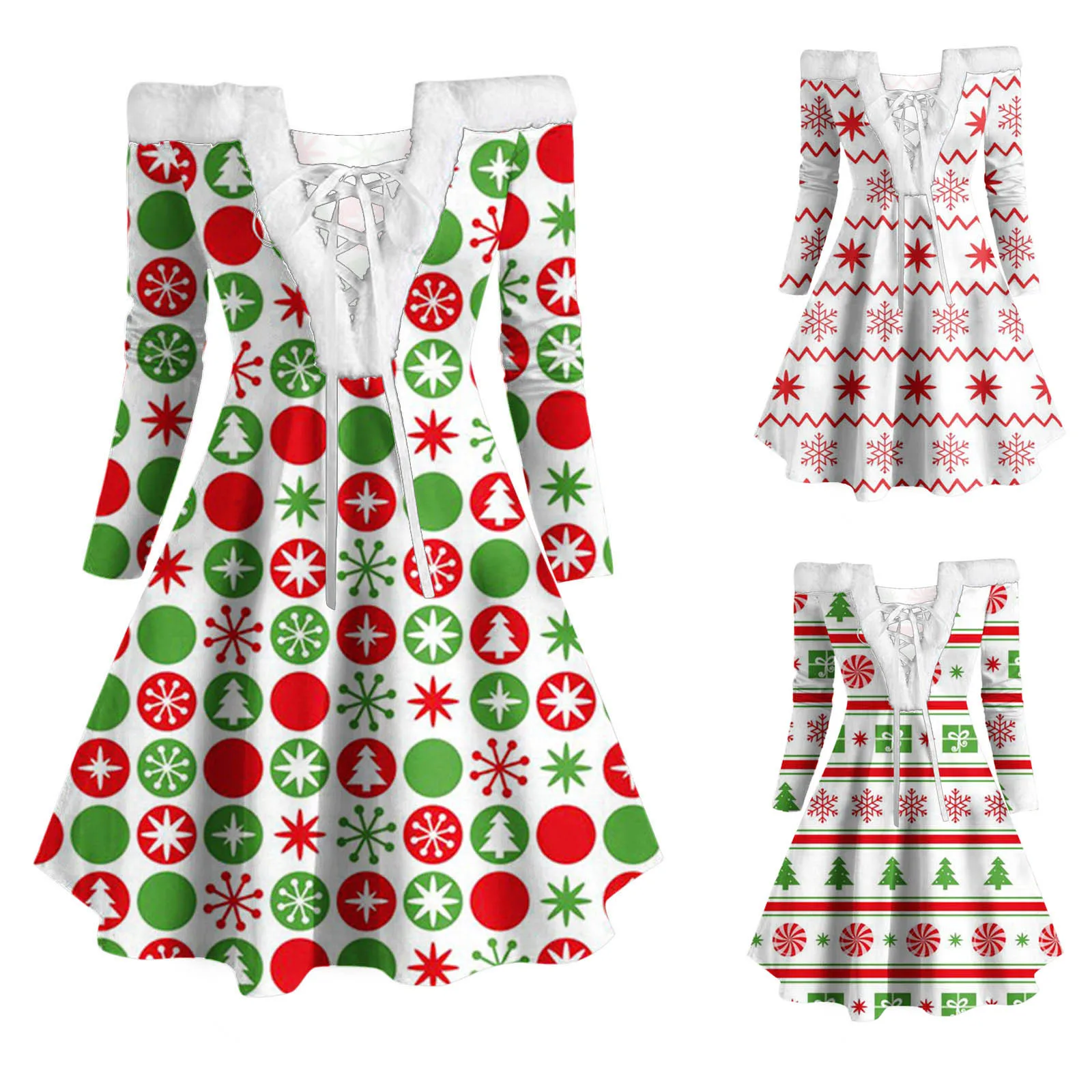 Женское винтажное платье с длинным рукавом, с открытыми плечами 
Женское винтажное платье с длинным рукавом, с открытыми плечами