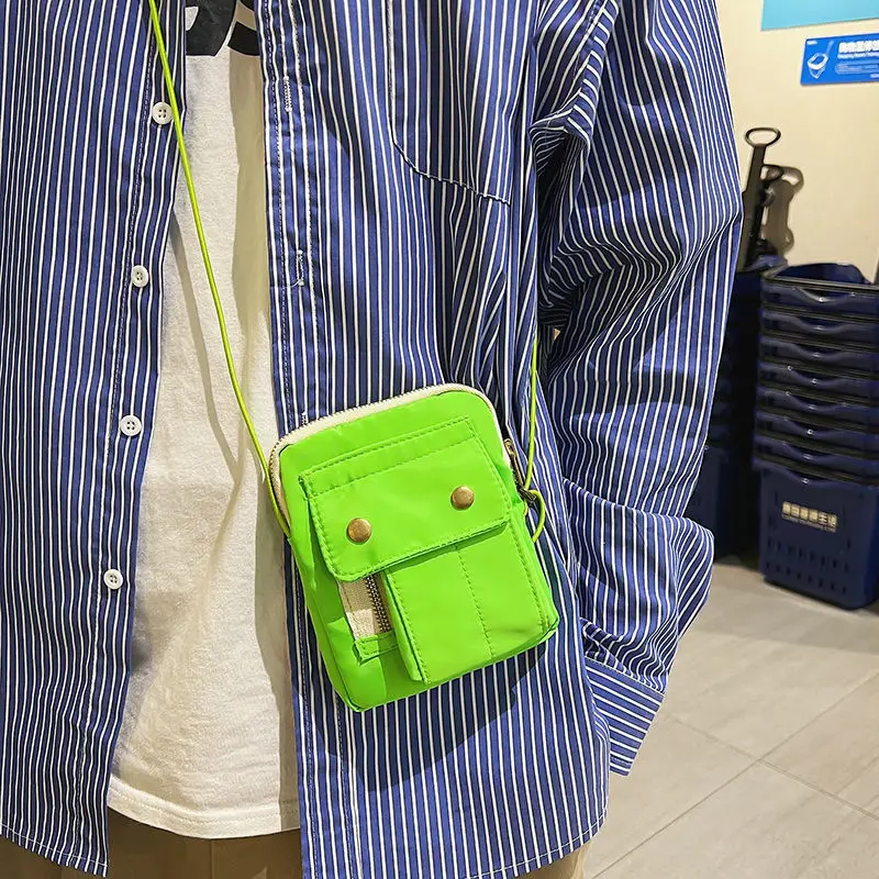 Unisex Fashion Small Shoulder Messenger Bags Ins Trend Summer New Male Harajuku Leisure Sports Street Pouch Couple Purse Green
Unisex Fashion Small Shoulder Messenger Bags Ins Trend Summer New Male Harajuku Leisure Sports Street Pouch Couple Purse Green