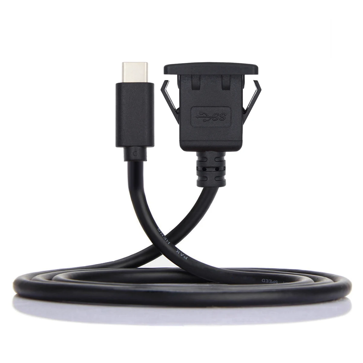 Chenyang Waterproof Dustproof USB-C Type-C USB 3.1 10Gbps Extension Flush Car Latch Mount Extension Cable for Dashboard Panel
Chenyang Waterproof Dustproof USB-C Type-C USB 3.1 10Gbps Extension Flush Car Latch Mount Extension Cable for Dashboard Panel