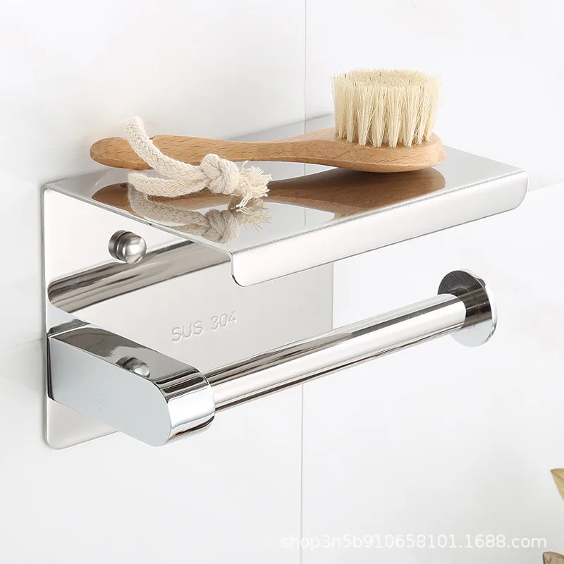2021 Kitchen Roll Paper Self Adhesive Wall Mount Toilet Paper Holder Stainless Steel Bathroom Tissue Towel Accesso Rack Holder
2021 Kitchen Roll Paper Self Adhesive Wall Mount Toilet Paper Holder Stainless Steel Bathroom Tissue Towel Accesso Rack Holder