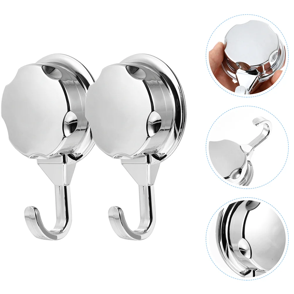 2 Pcs Strong Suction Cup Hook Towel Reusable Holder Multi-Purpose Hanger Heavy Wall Abs Cups Shower Hooks Hanging
2 Pcs Strong Suction Cup Hook Towel Reusable Holder Multi-Purpose Hanger Heavy Wall Abs Cups Shower Hooks Hanging