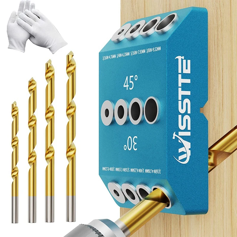 30 45 90 Degree Angled Drill Guide Jig,Metal Drill Jig For Multi-Angle Drilling,For Cable Railing Lag Screw Kit
30 45 90 Degree Angled Drill Guide Jig,Metal Drill Jig For Multi-Angle Drilling,For Cable Railing Lag Screw Kit