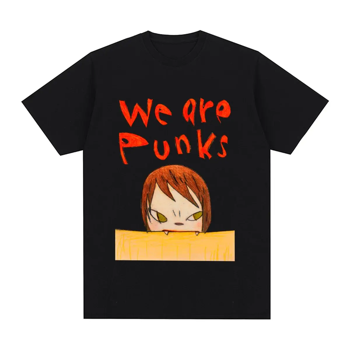 Yoshitomo Nara Zombie Girl We Are Punks Vintage T-shirt Cotton Men T shirt New Tee Tshirt Womens Tops
Yoshitomo Nara Zombie Girl We Are Punks Vintage T-shirt Cotton Men T shirt New Tee Tshirt Womens Tops