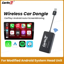 Carlinkit Wired/Wireless CarPlay Wireless Android Auto Dongle Mirror For Modify Android Screen Car Ariplay Smart Link IOS 14 15