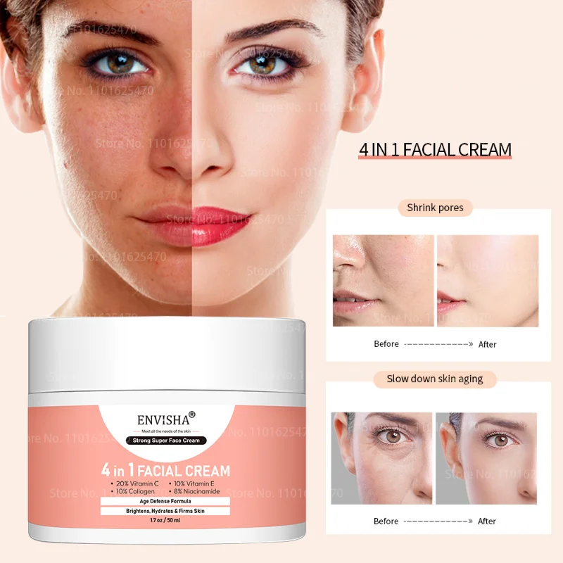 ENVISHA Collagen Face Cream Skin Care Anti-Aging Wrinkle Whitening Moisturizing Shrink Pores Fade Hyaluronic Acid Niacinamide
ENVISHA Collagen Face Cream Skin Care Anti-Aging Wrinkle Whitening Moisturizing Shrink Pores Fade Hyaluronic Acid Niacinamide