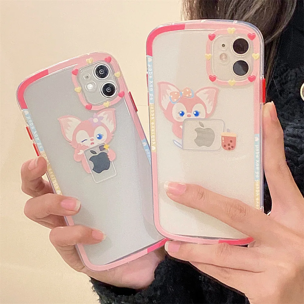 Transparent Creative Pink Fox Case Cover for IPhone 7 8 Plus 11 12 13 Pro X XR XS Max Shockproof Phone Case IPhone 13 Case
Transparent Creative Pink Fox Case Cover for IPhone 7 8 Plus 11 12 13 Pro X XR XS Max Shockproof Phone Case IPhone 13 Case