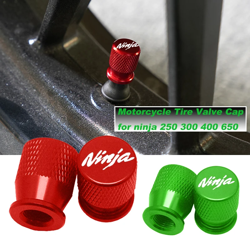 Motorcycle Accessories Wheel Tire Valve Cap Airtight Cover for Kawasaki Ninja 250 300 400 650 CNC Aluminum Alloy
Motorcycle Accessories Wheel Tire Valve Cap Airtight Cover for Kawasaki Ninja 250 300 400 650 CNC Aluminum Alloy