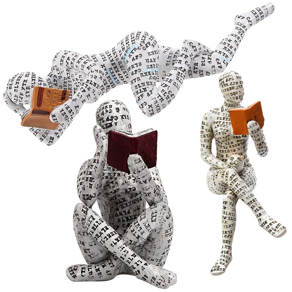 Reading Women Figurines Abstract Decoration Tabletop Desktop Ornament Reader Statue Home Decorating Accessories Resin 
Reading Women Figurines Abstract Decoration Tabletop Desktop Ornament Reader Statue Home Decorating Accessories Resin