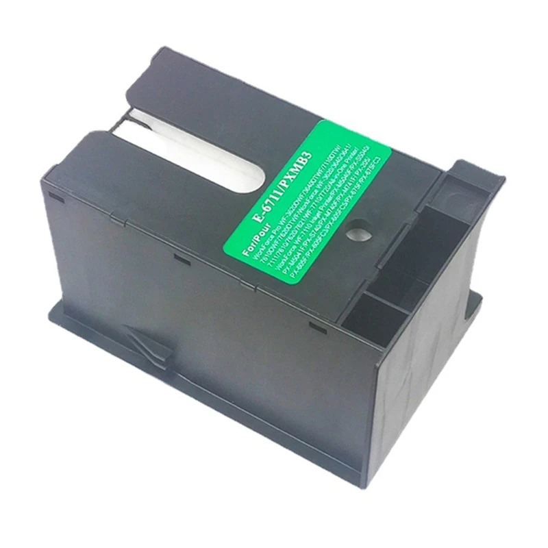 Коробка обслуживания чернил T6711 PXMB3 для резервуара для EpsonL1455 WF7110 WF7610 WF7111 WF-3
Коробка обслуживания чернил T6711 PXMB3 для резервуара для EpsonL1455 WF7110 WF7610 WF7111 WF-3