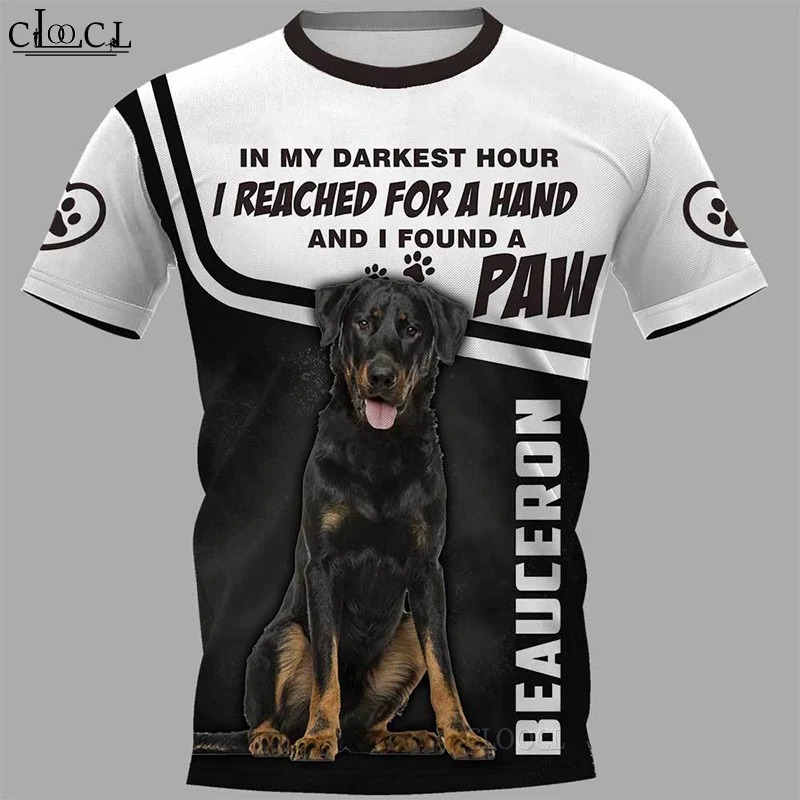 HX Newest Beauceron Unisex T-Shirt Men Streetwear Popular 3D Print Harajuku Short Sleeve Casual Pullover Drop Shipping
HX Newest Beauceron Unisex T-Shirt Men Streetwear Popular 3D Print Harajuku Short Sleeve Casual Pullover Drop Shipping