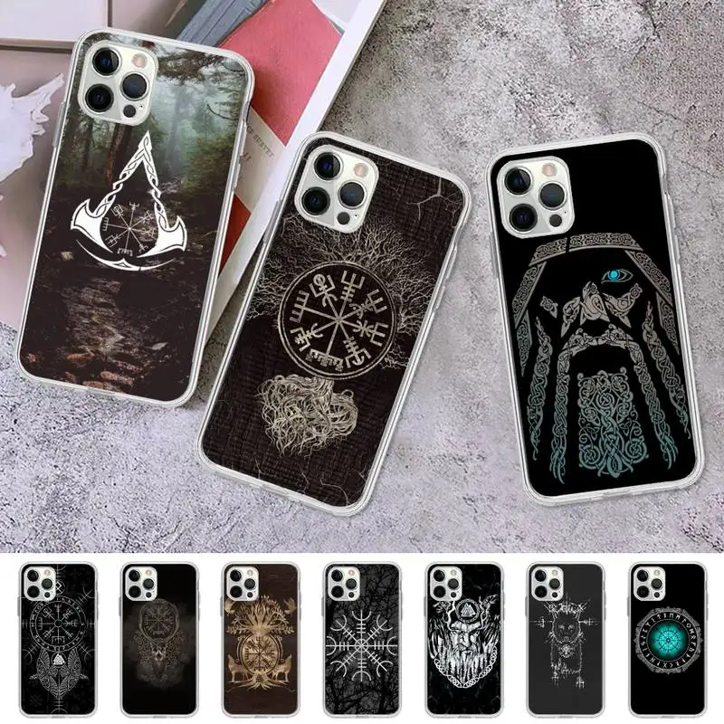 Viking Vegvisir Odin Nordic Phone Case for iPhone 11 12 13 Mini Pro Max 8 7 6 6S Plus X 5 SE 2020 XR XS Case shell
Viking Vegvisir Odin Nordic Phone Case for iPhone 11 12 13 Mini Pro Max 8 7 6 6S Plus X 5 SE 2020 XR XS Case shell