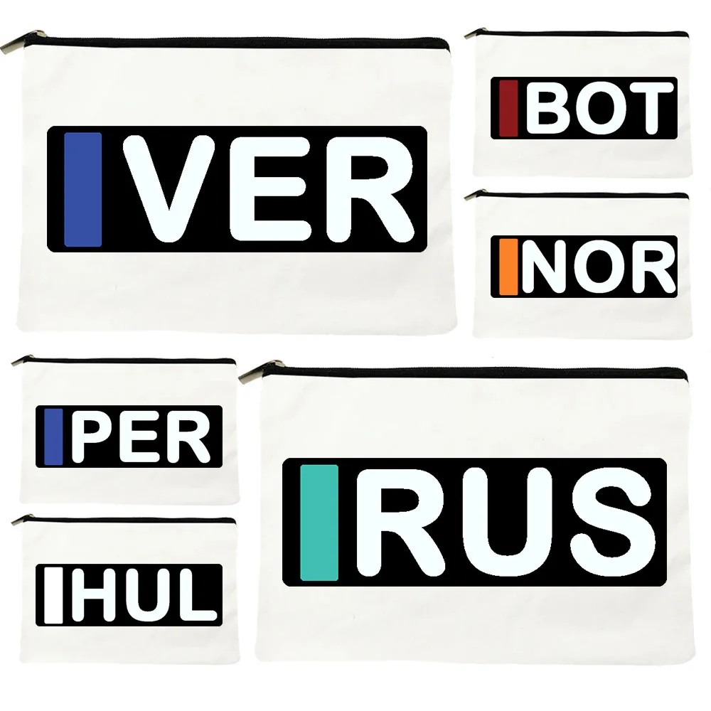 2023 Formula One Drivers Names Makeup Bags Sergio Lewis Max Canvas Pencil Pouch Zipper Cosmetic Toiletry Bag Storage Bags
2023 Formula One Drivers Names Makeup Bags Sergio Lewis Max Canvas Pencil Pouch Zipper Cosmetic Toiletry Bag Storage Bags