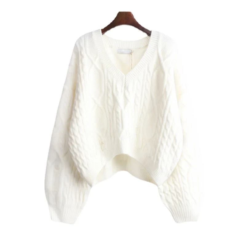 2022 Korean Fashion Women's Knitted Cardigan Sweater Autumn Winter Baggy Ladies Tops Jacquard Weave Casual Embroidery Coat
2022 Korean Fashion Women's Knitted Cardigan Sweater Autumn Winter Baggy Ladies Tops Jacquard Weave Casual Embroidery Coat