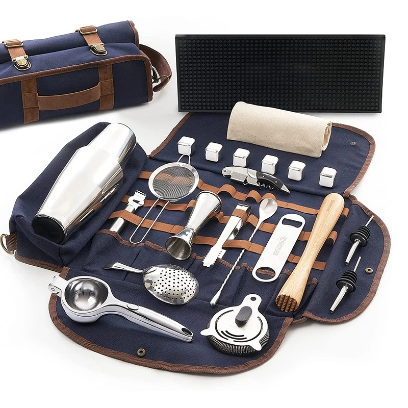 Bar Bartender Carrying Bag Creative Bartender Canvas Toolkit Pack Bar Tools Cocktail Shaker Set Storage Bag Only
Bar Bartender Carrying Bag Creative Bartender Canvas Toolkit Pack Bar Tools Cocktail Shaker Set Storage Bag Only