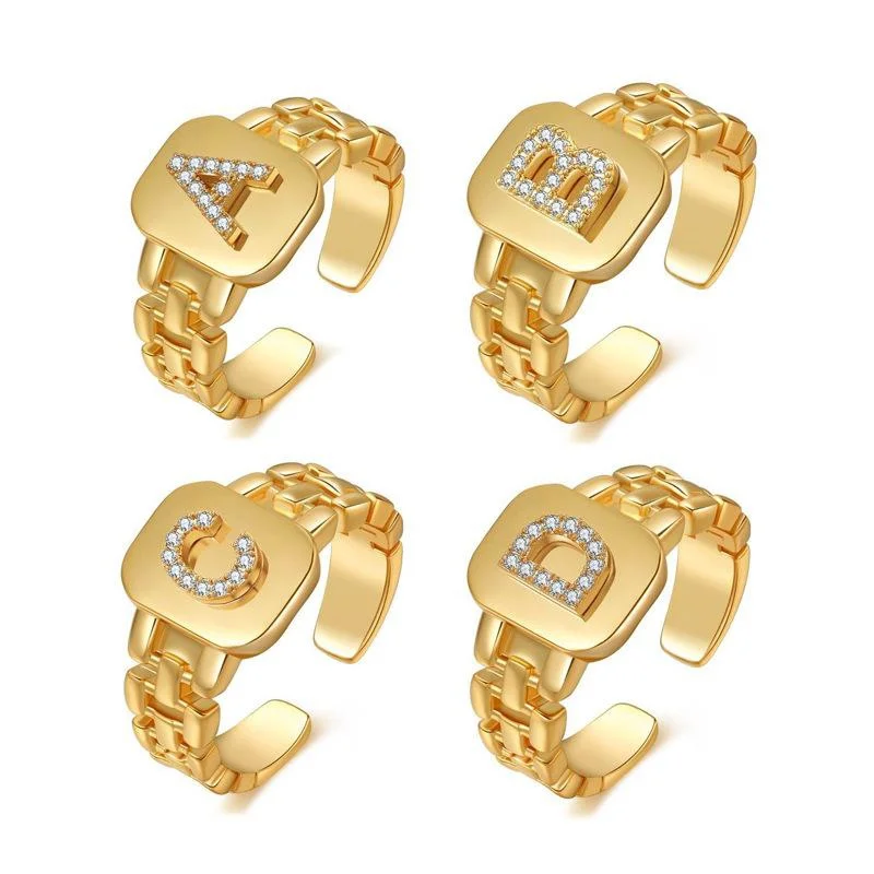 Prsztl Hip Hop 26 Letter Opening Adjustable Gold Rings for Men and Women Gothic Party Engagement Rings Anillos De Bodas 
Prsztl Hip Hop 26 Letter Opening Adjustable Gold Rings for Men and Women Gothic Party Engagement Rings Anillos De Bodas