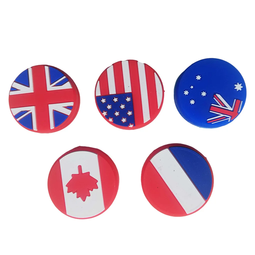 Pack of 5 Flag Patterns Tennis Rackets Shock Absorber Professional Vibration Dampener Equipment Dampeners Accessories
Pack of 5 Flag Patterns Tennis Rackets Shock Absorber Professional Vibration Dampener Equipment Dampeners Accessories