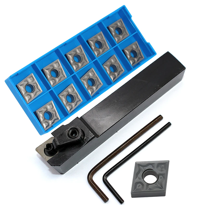 1 шт. MCLNR2020K12 внешний держатель токарного станка MCLNR инструменты для токарных станков с ЧПУ + 10 шт. CNMG120404 или CNMG120408 карбидные вставки для токарных станков 
1 шт. MCLNR2020K12 внешний держатель токарного станка MCLNR инструменты для токарных станков с ЧПУ + 10 шт. CNMG120404 или CNMG120408 карбидные вставки для токарных станков