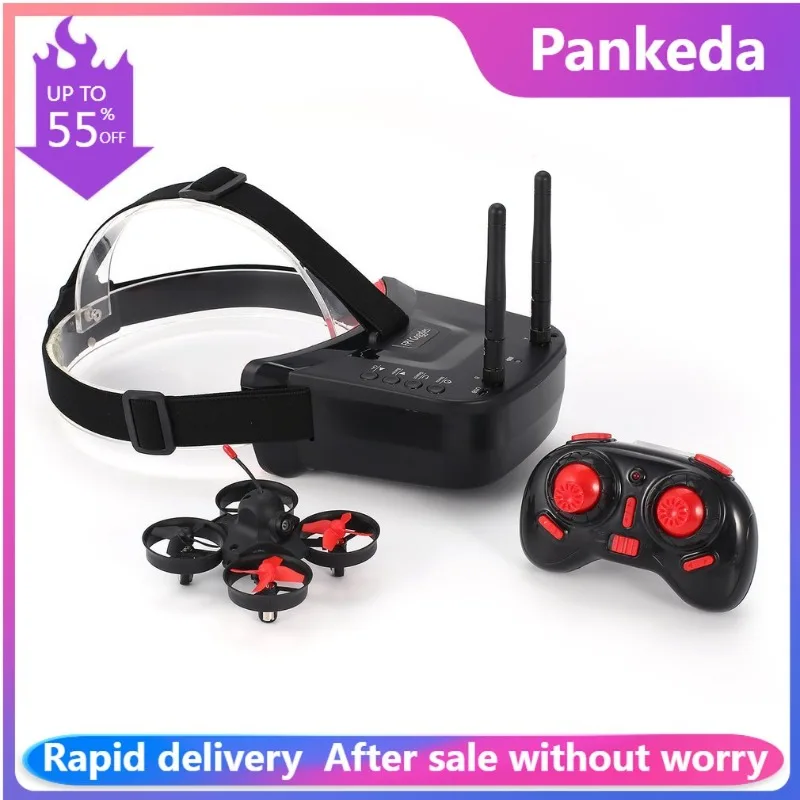 

RTF Micro FPV RC Racing Quadcopter Toys w/ 5.8G S2 800TVL 40CH Camera / 3Inch LS-VR009 FPV Goggles VR Headset Helicopter Drone