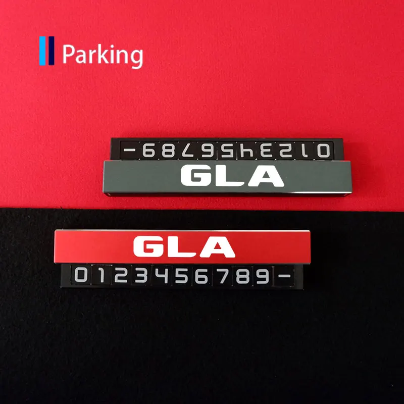 

Hidden Parking Card For Benz Gla Temporary Parking Number Card For Mercedes Benz A B C E R S V CLASS GLA GLB GLC GLE GLK GLS