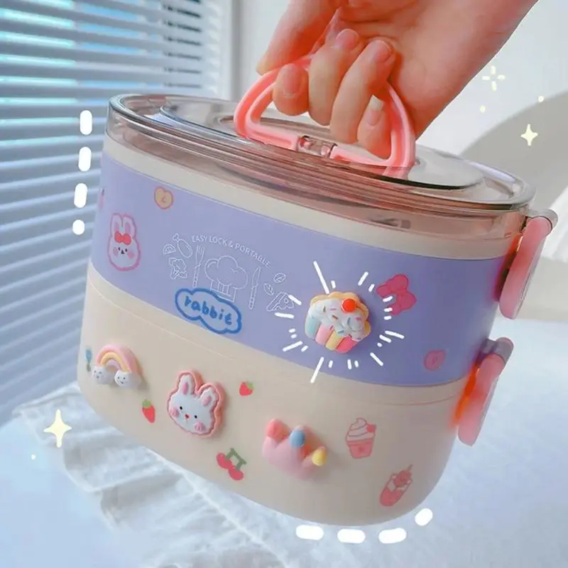 Kawaii Lunch Box Girls Cute Plastic Picnic Bento Box Microwave Portable Food Containers Adult Work Children School Fashion Gifts
Kawaii Lunch Box Girls Cute Plastic Picnic Bento Box Microwave Portable Food Containers Adult Work Children School Fashion Gifts