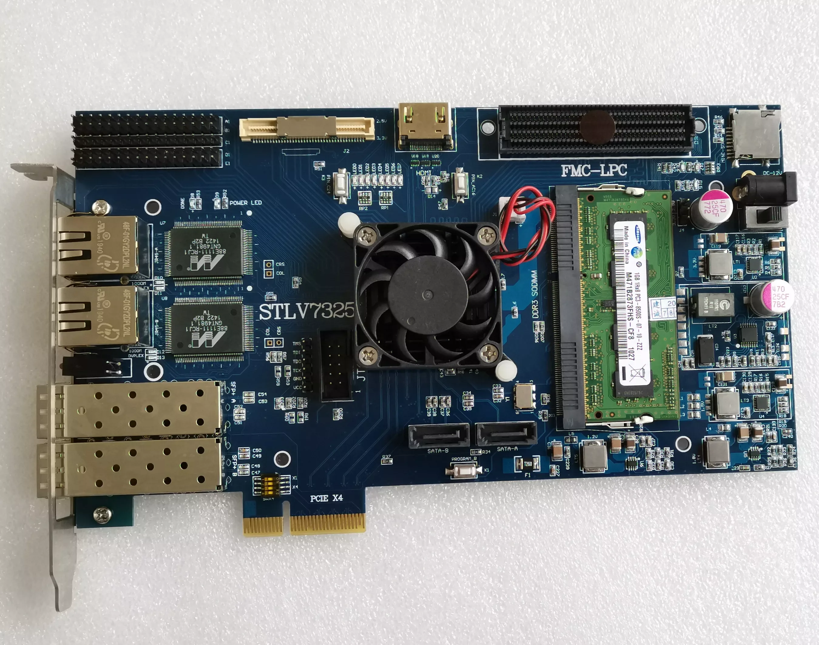 Kintex 7 XC7K325T pcie gen2 x4 sfp rj45 ddr3 FMC SATA HDMI xilinx fpga board xilixn fpga development board xilinx pcie board
Kintex 7 XC7K325T pcie gen2 x4 sfp rj45 ddr3 FMC SATA HDMI xilinx fpga board xilixn fpga development board xilinx pcie board