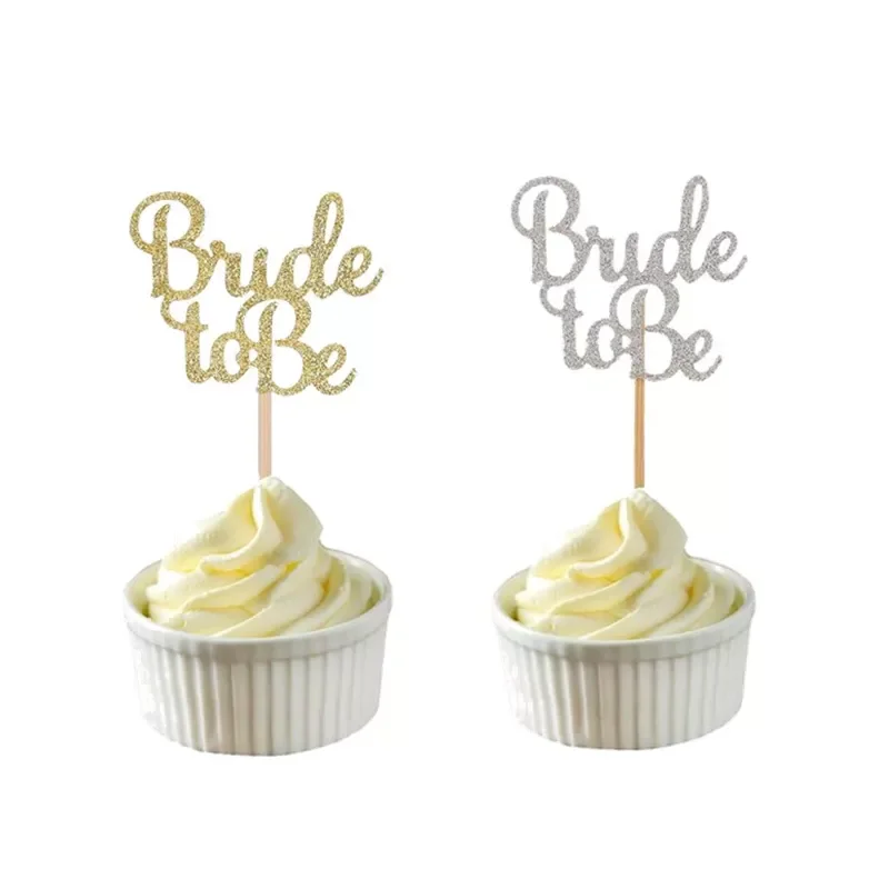 Rose Gold & Silver Glitter Bride To Be Cupcake Toppers Bridal Shower Wedding Decor Bachelorette Party Cake Decoration Suppli
Rose Gold & Silver Glitter Bride To Be Cupcake Toppers Bridal Shower Wedding Decor Bachelorette Party Cake Decoration Suppli