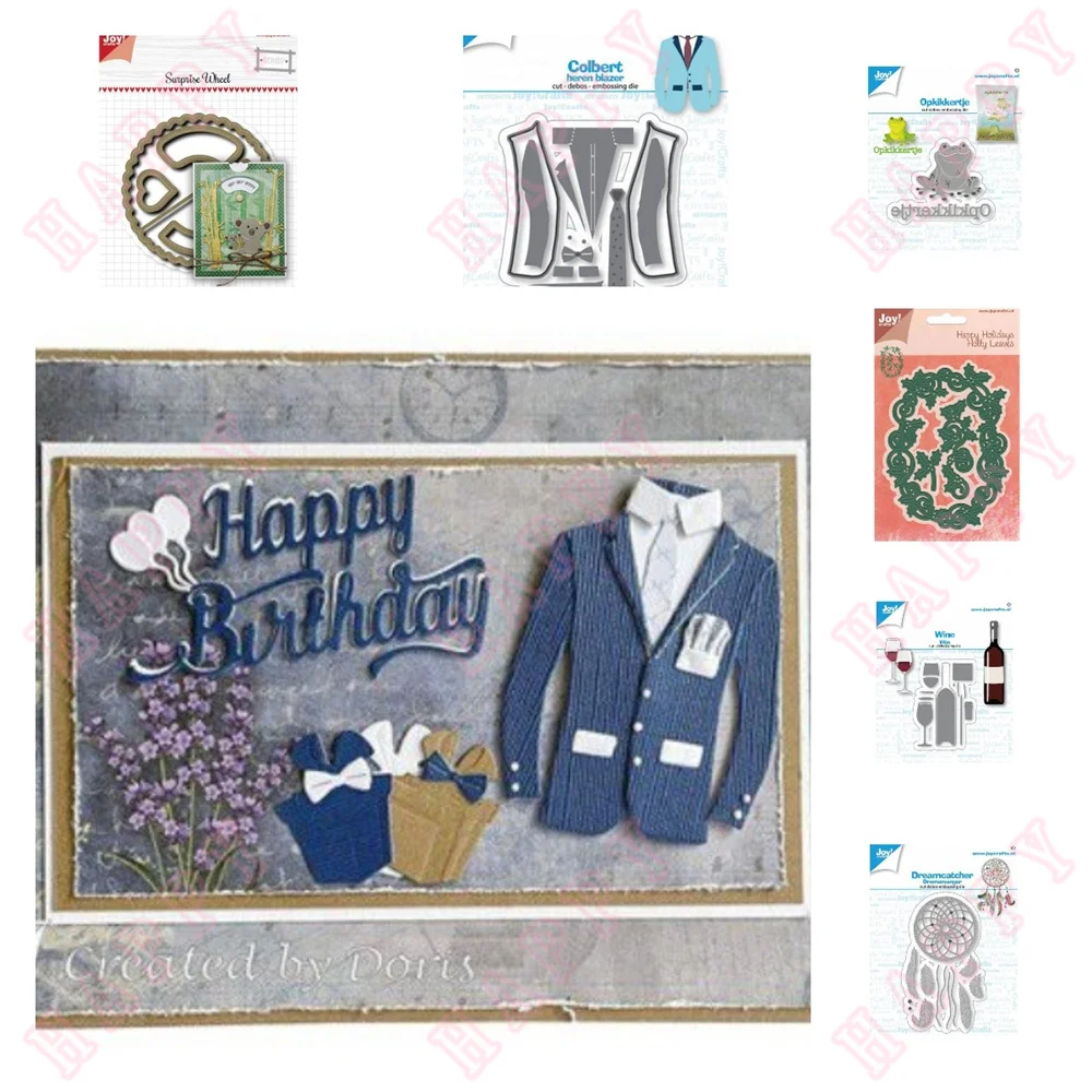 Valentine's Day Frog Suit Wine Cutting Dies Scrapbook Diary Decoration DIY Scrapbook Diary Album Paper Template Card Embooking
Valentine's Day Frog Suit Wine Cutting Dies Scrapbook Diary Decoration DIY Scrapbook Diary Album Paper Template Card Embooking