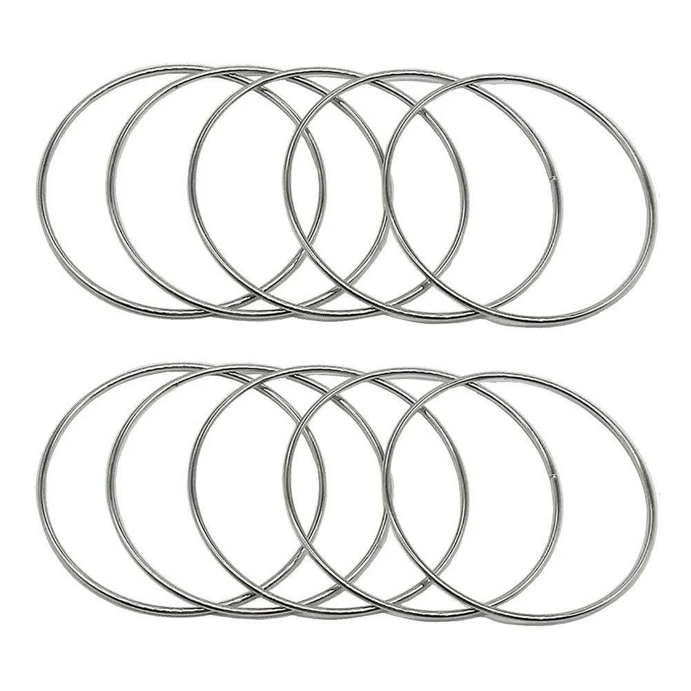12 Pcs 4 Inch Silver Metal Rings Hoops Macrame Ring for Dream Catchers Macrame and DIY Crafts
12 Pcs 4 Inch Silver Metal Rings Hoops Macrame Ring for Dream Catchers Macrame and DIY Crafts